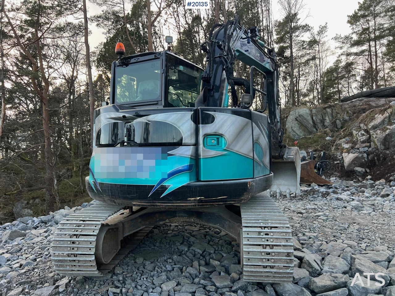 Ekskavator Hitachi ZX85US-6: gambar 13