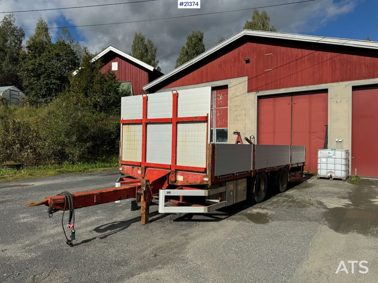 Istrail 2 akslet plankjerre - Trailer flatbed: gambar 1 Istrail 2 akslet plankjerre - Trailer flatbed: gambar 1