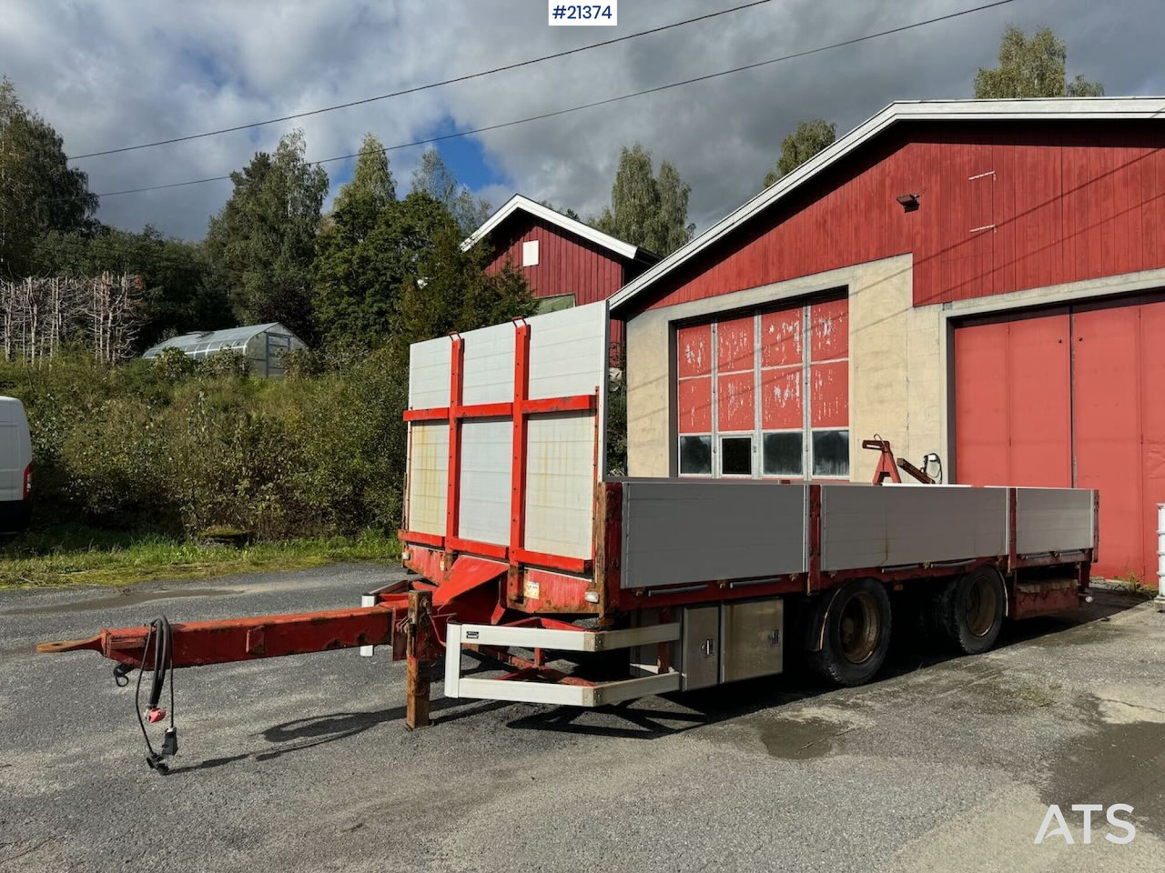 Istrail 2 akslet plankjerre - Trailer flatbed: gambar 2 Istrail 2 akslet plankjerre - Trailer flatbed: gambar 2