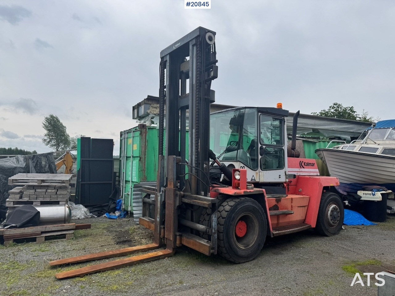 Kalmar DCD 120-6 - Forklift diesel: gambar 2 Kalmar DCD 120-6 - Forklift diesel: gambar 2