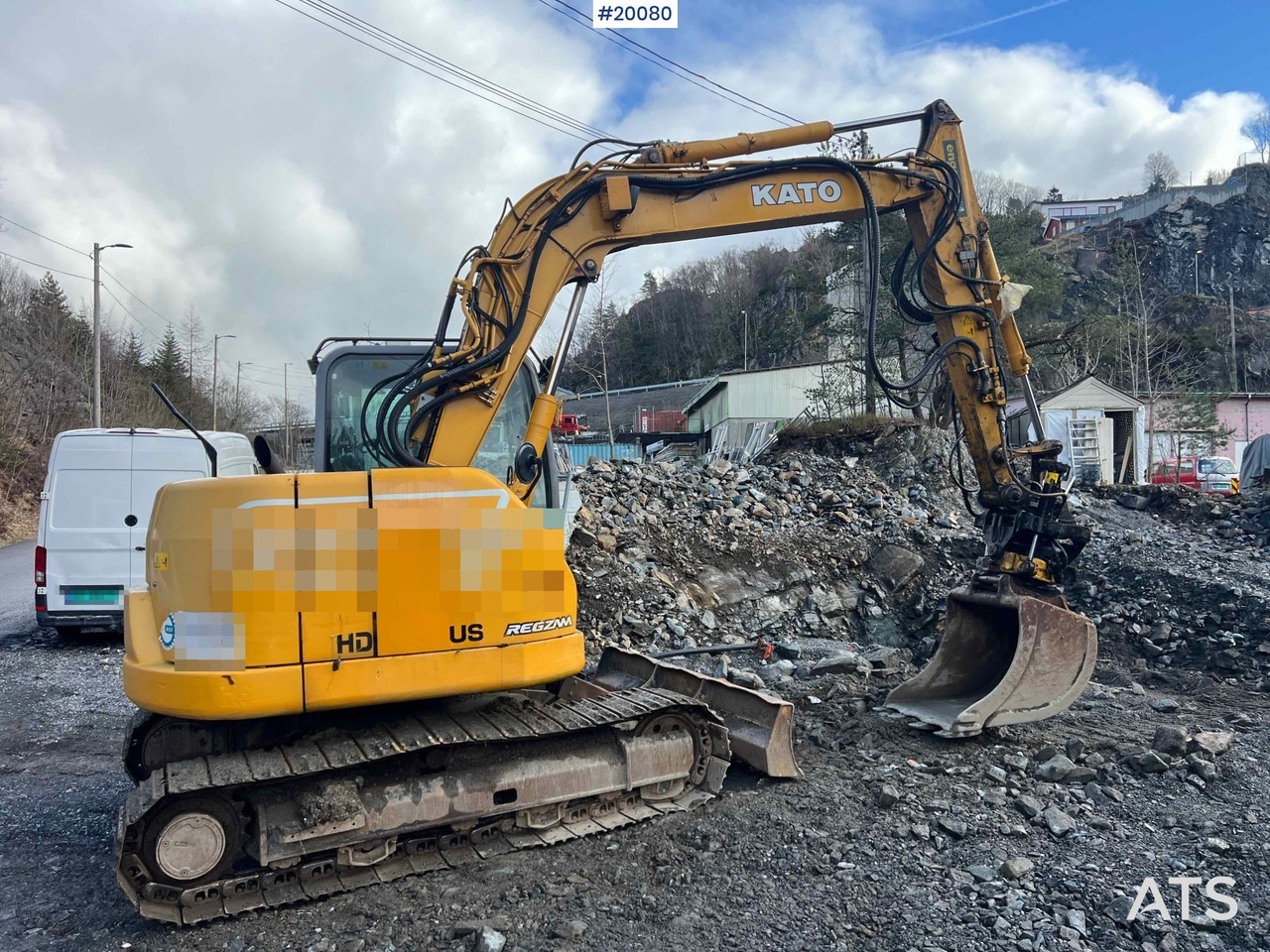 Kato HD 308 US - Ekskavator perayap: gambar 4 Kato HD 308 US - Ekskavator perayap: gambar 4
