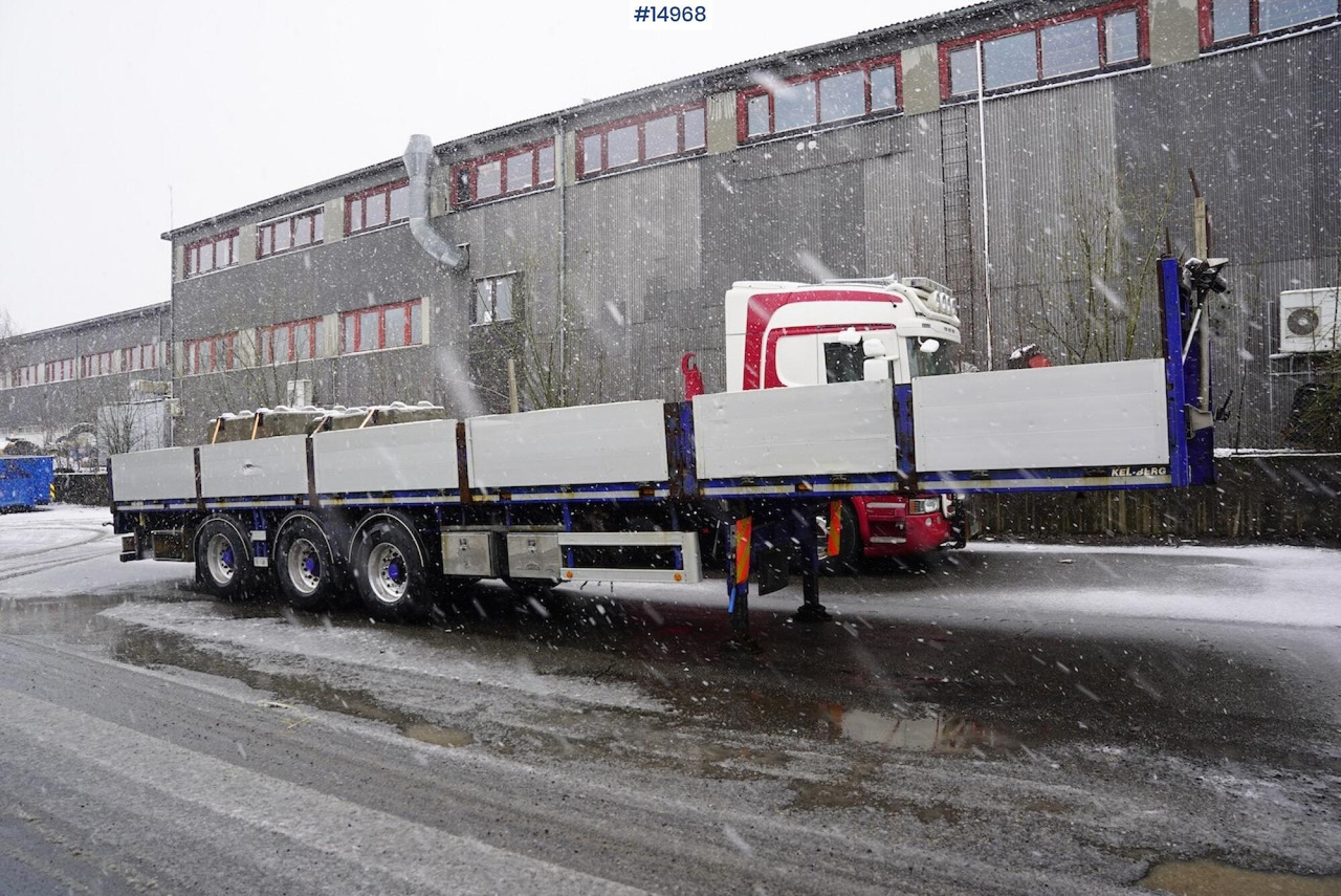Kel-berg Rettsemi m/uttrekk - Semi-trailer flatbed: gambar 2 Kel-berg Rettsemi m/uttrekk - Semi-trailer flatbed: gambar 2