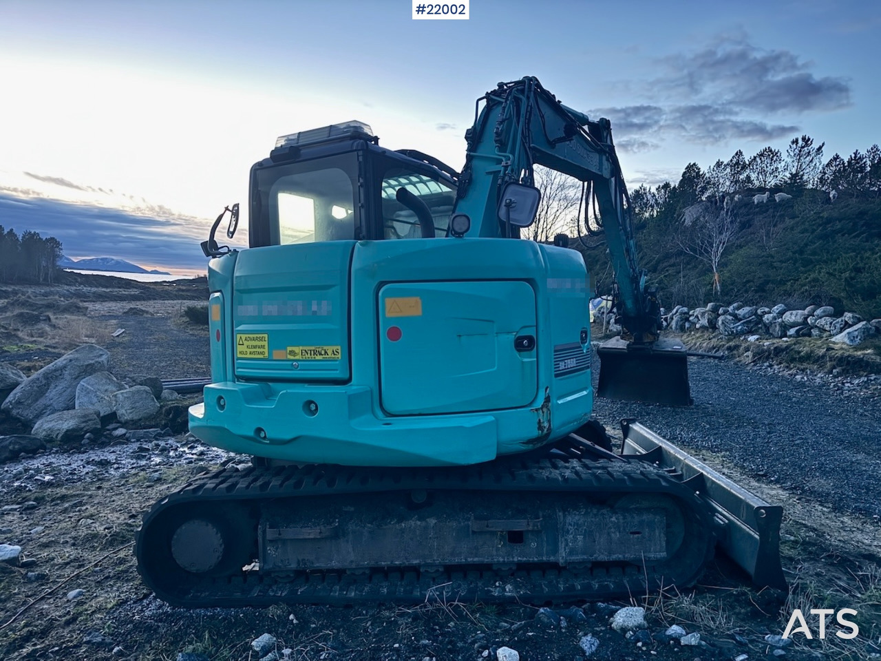 Kobelco 2016 Kobelco SK75SR Beltegraver m/ Rototilt og Pusseskuffe. - Ekskavator: gambar 4 Kobelco 2016 Kobelco SK75SR Beltegraver m/ Rototilt og Pusseskuffe. - Ekskavator: gambar 4