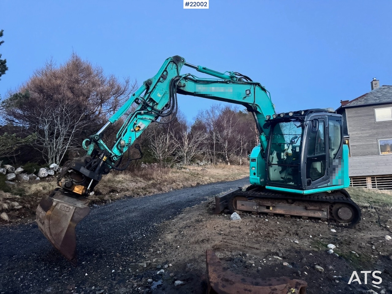 Kobelco 2016 Kobelco SK75SR Beltegraver m/ Rototilt og Pusseskuffe. - Ekskavator: gambar 2 Kobelco 2016 Kobelco SK75SR Beltegraver m/ Rototilt og Pusseskuffe. - Ekskavator: gambar 2