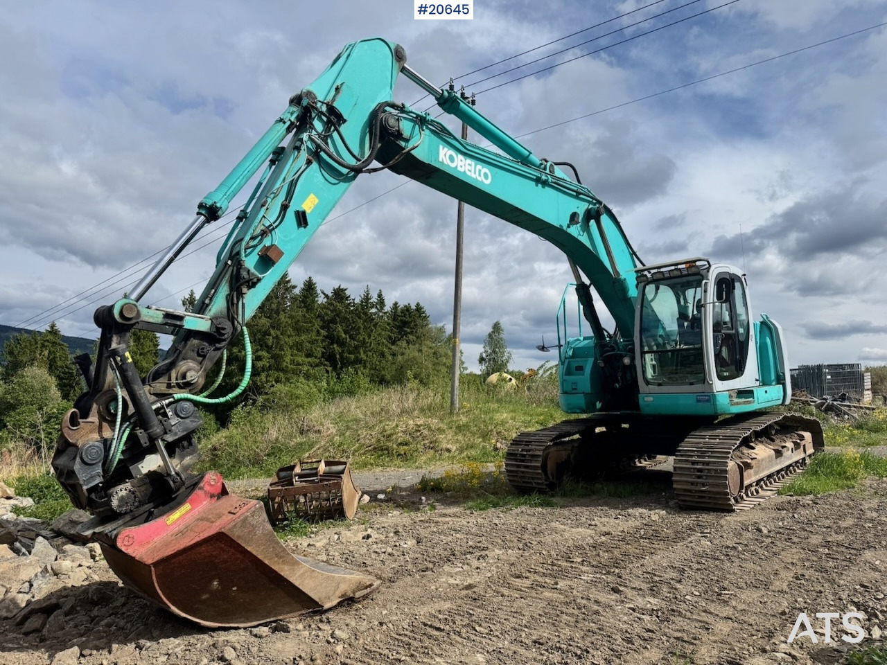 Kobelco SK235SR - Ekskavator: gambar 1 Kobelco SK235SR - Ekskavator: gambar 1