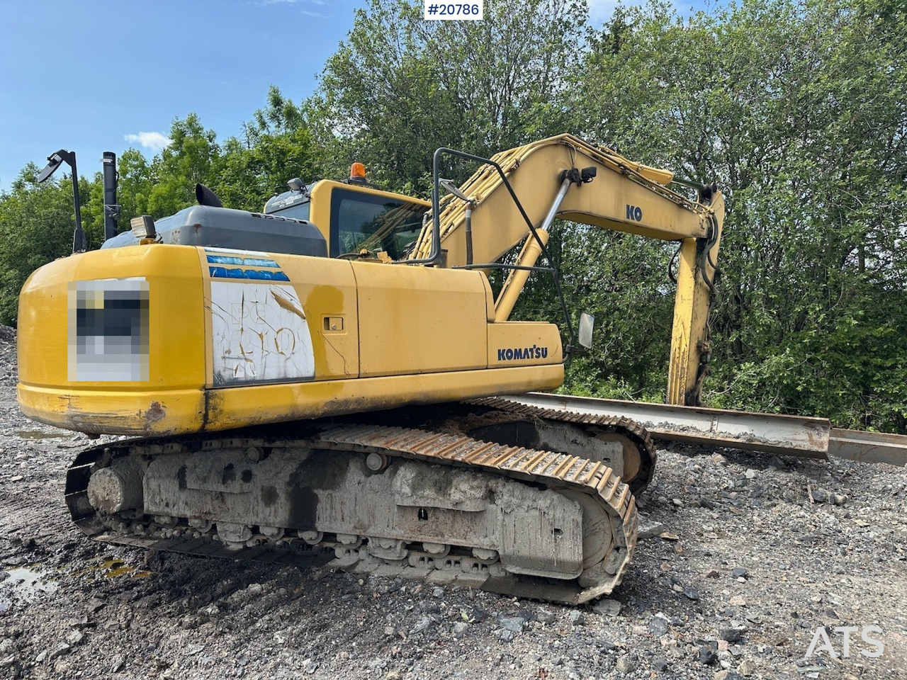 Komatsu PC210LC-8 - Ekskavator perayap: gambar 1 Komatsu PC210LC-8 - Ekskavator perayap: gambar 1