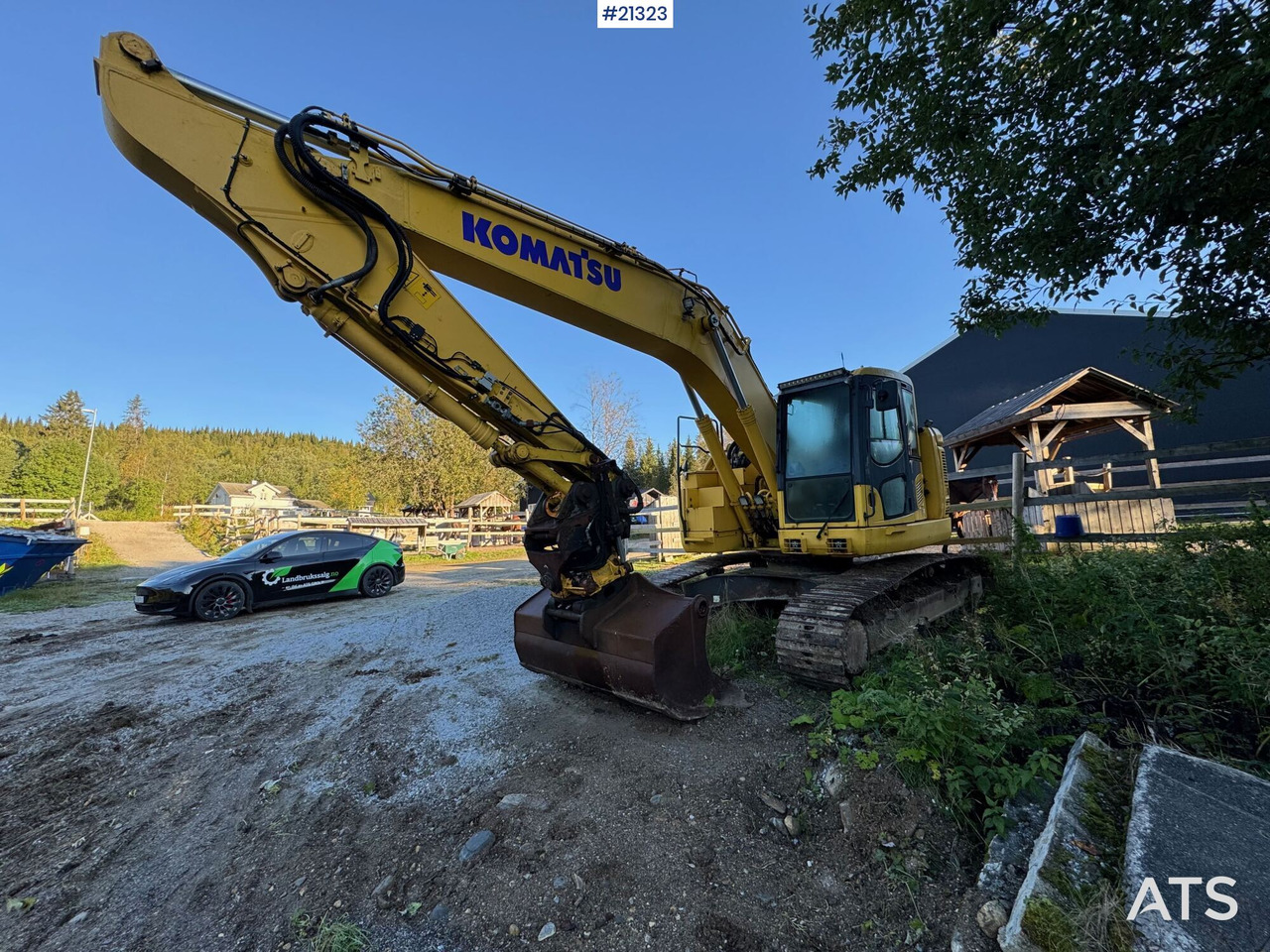 Komatsu PC228 USLC-10 m/ pusseskuffe og rotortilt! - Ekskavator perayap: gambar 2 Komatsu PC228 USLC-10 m/ pusseskuffe og rotortilt! - Ekskavator perayap: gambar 2