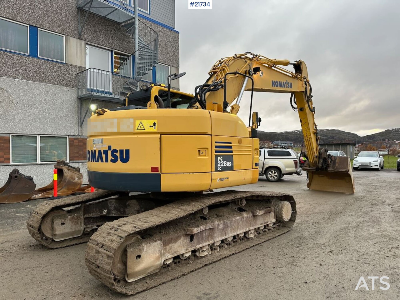 Komatsu PC228USLC-8 gravemaskin m/ 3 skuffer og rototilt. SE VIDEO - Ekskavator perayap: gambar 4 Komatsu PC228USLC-8 gravemaskin m/ 3 skuffer og rototilt. SE VIDEO - Ekskavator perayap: gambar 4