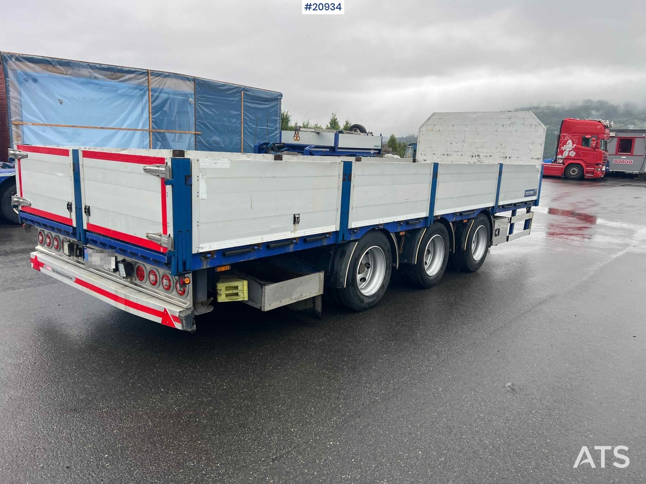 Konar 3 akslet plankjerre - Trailer flatbed: gambar 2 Konar 3 akslet plankjerre - Trailer flatbed: gambar 2