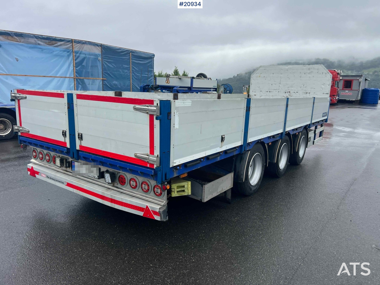 Konar 3 akslet plankjerre - Trailer flatbed: gambar 3 Konar 3 akslet plankjerre - Trailer flatbed: gambar 3