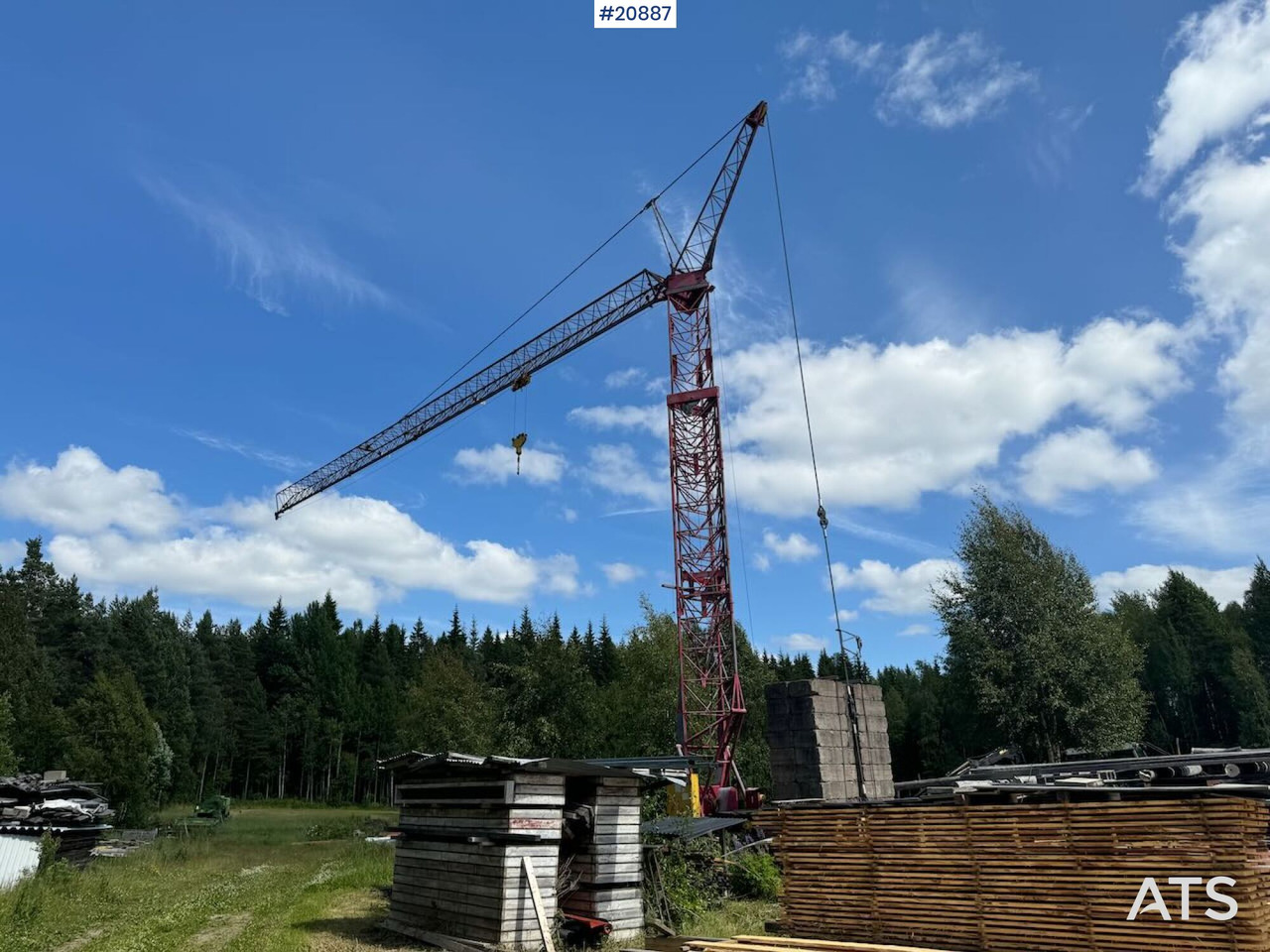 Krøll K35E Tårnkran - Derek menara: gambar 1 Krøll K35E Tårnkran - Derek menara: gambar 1