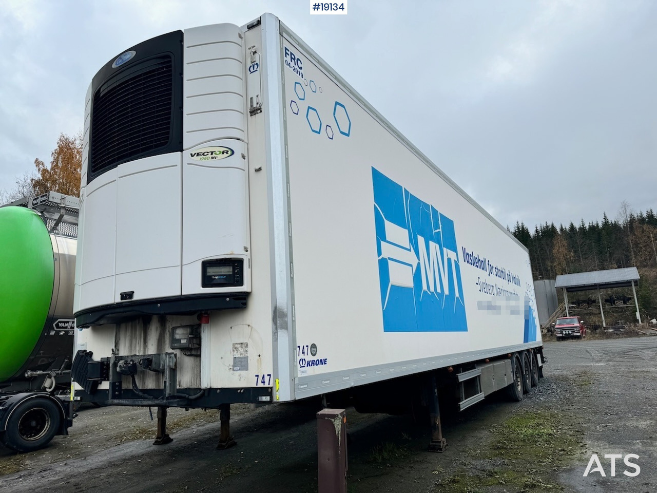 Krone thermotralle - Semi-trailer berpendingin: gambar 1 Krone thermotralle - Semi-trailer berpendingin: gambar 1