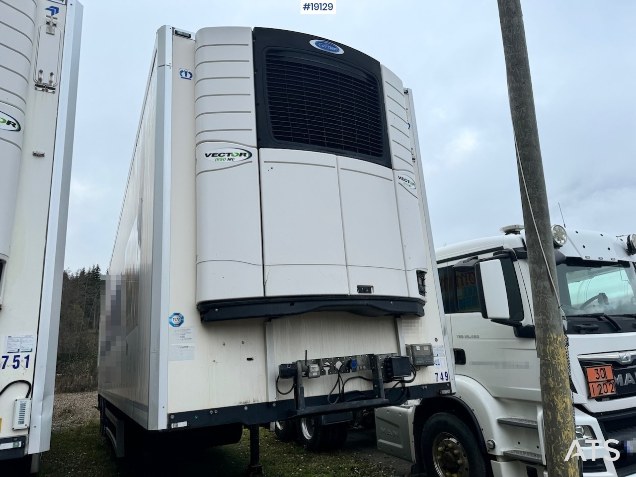 Krone thermotralle - Semi-trailer berpendingin: gambar 1 Krone thermotralle - Semi-trailer berpendingin: gambar 1