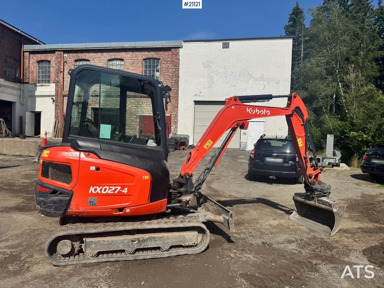 Kubota KX027-4 - Ekskavator mini: gambar 2 Kubota KX027-4 - Ekskavator mini: gambar 2