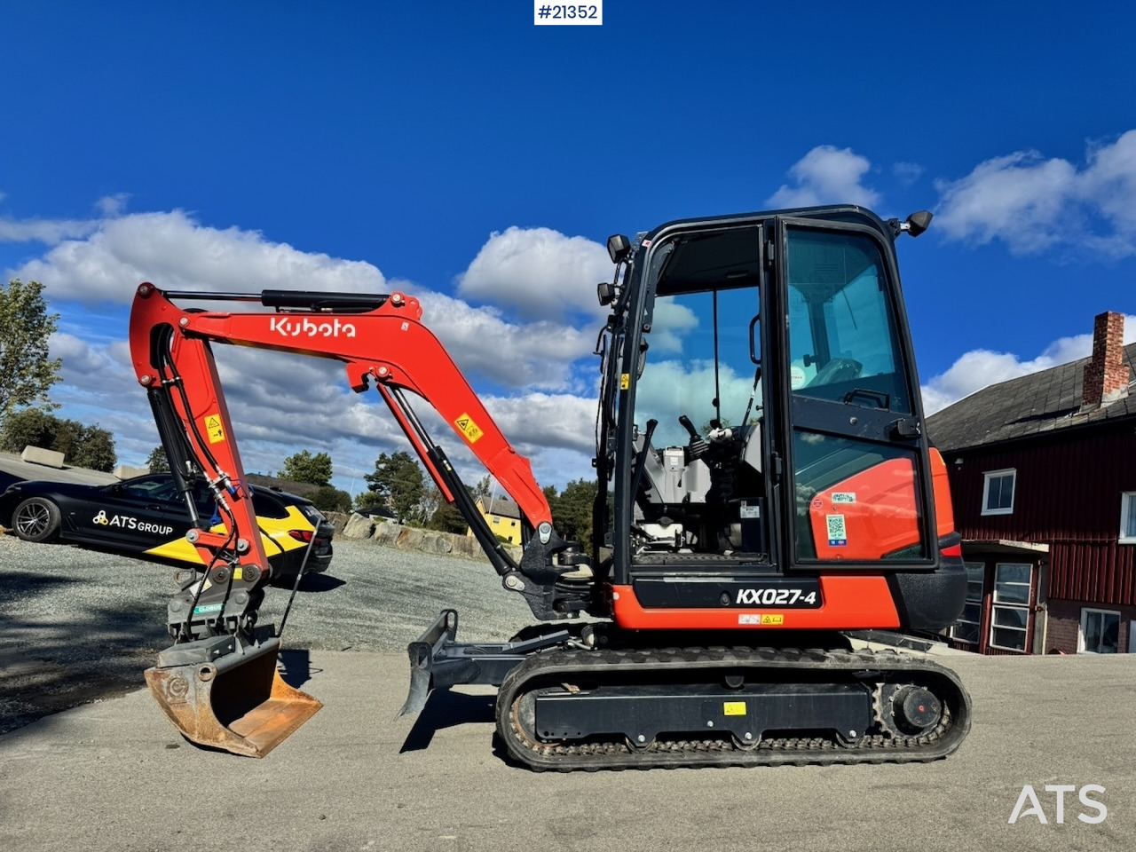 Kubota KX027-4 - Ekskavator mini: gambar 1 Kubota KX027-4 - Ekskavator mini: gambar 1