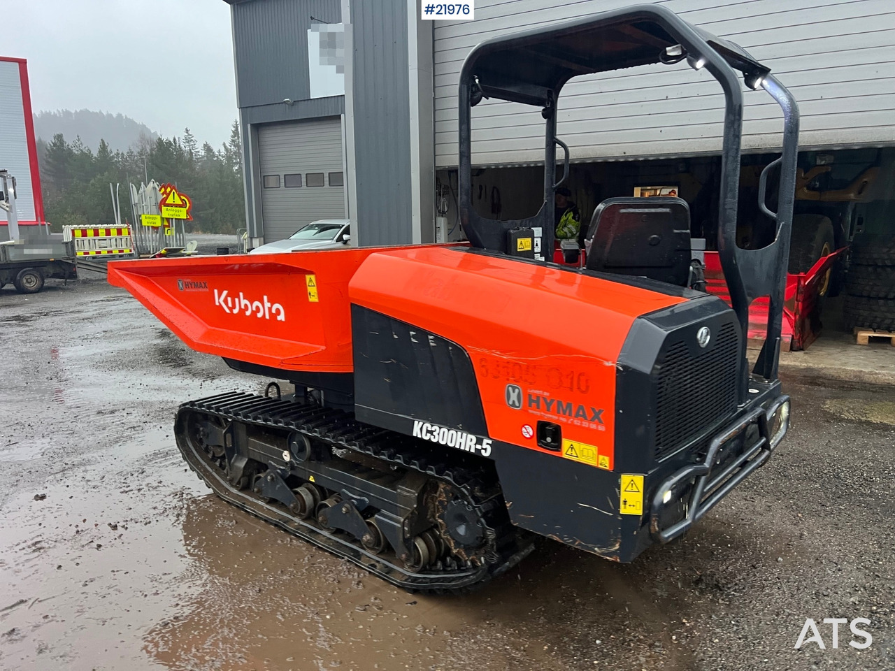 Kubota kc300hr-5 - Tempat sampah perayap: gambar 5 Kubota kc300hr-5 - Tempat sampah perayap: gambar 5