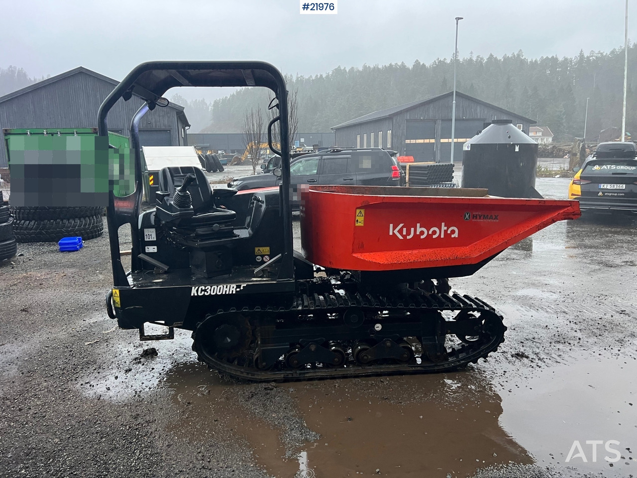 Kubota kc300hr-5 - Tempat sampah perayap: gambar 1 Kubota kc300hr-5 - Tempat sampah perayap: gambar 1