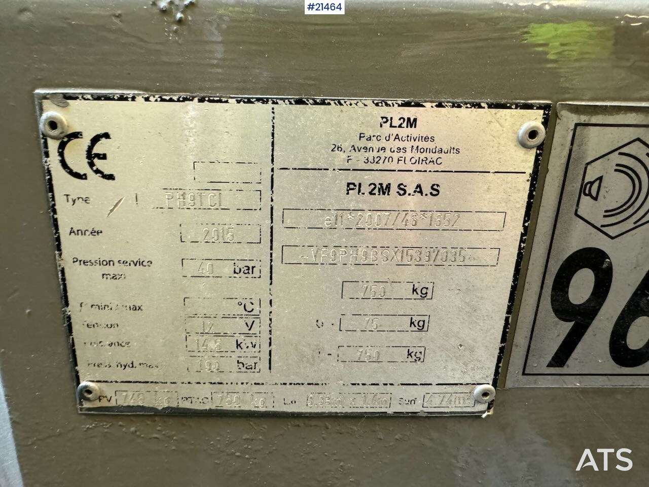 Lancy PH9TCL Gysepumpe - Pompa beton stasioner: gambar 4 Lancy PH9TCL Gysepumpe - Pompa beton stasioner: gambar 4