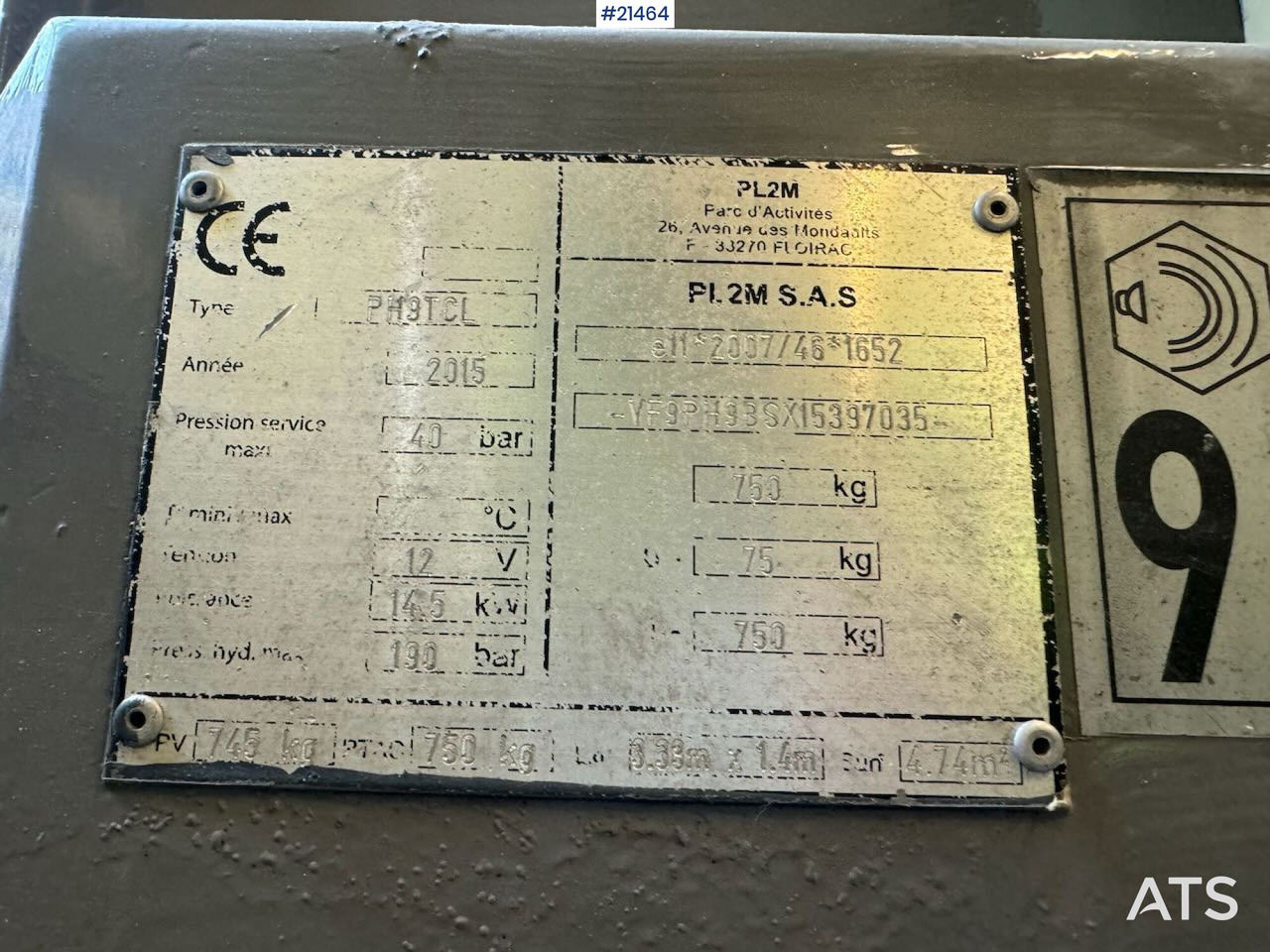 Lancy PH9TCL Gysepumpe - Pompa beton stasioner: gambar 5 Lancy PH9TCL Gysepumpe - Pompa beton stasioner: gambar 5