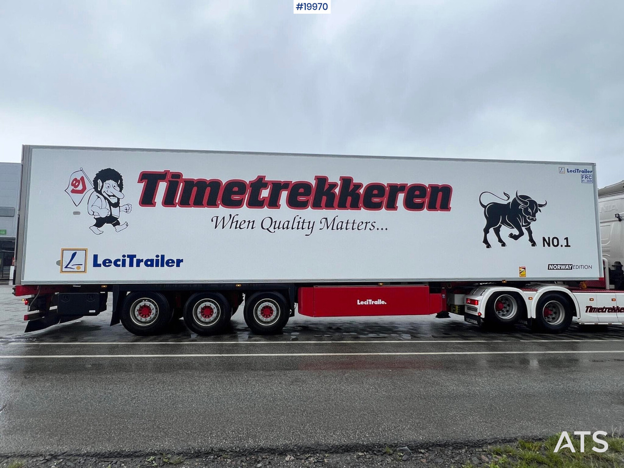 LeciTrailer skapsemi - Semi-trailer berpendingin: gambar 1 LeciTrailer skapsemi - Semi-trailer berpendingin: gambar 1