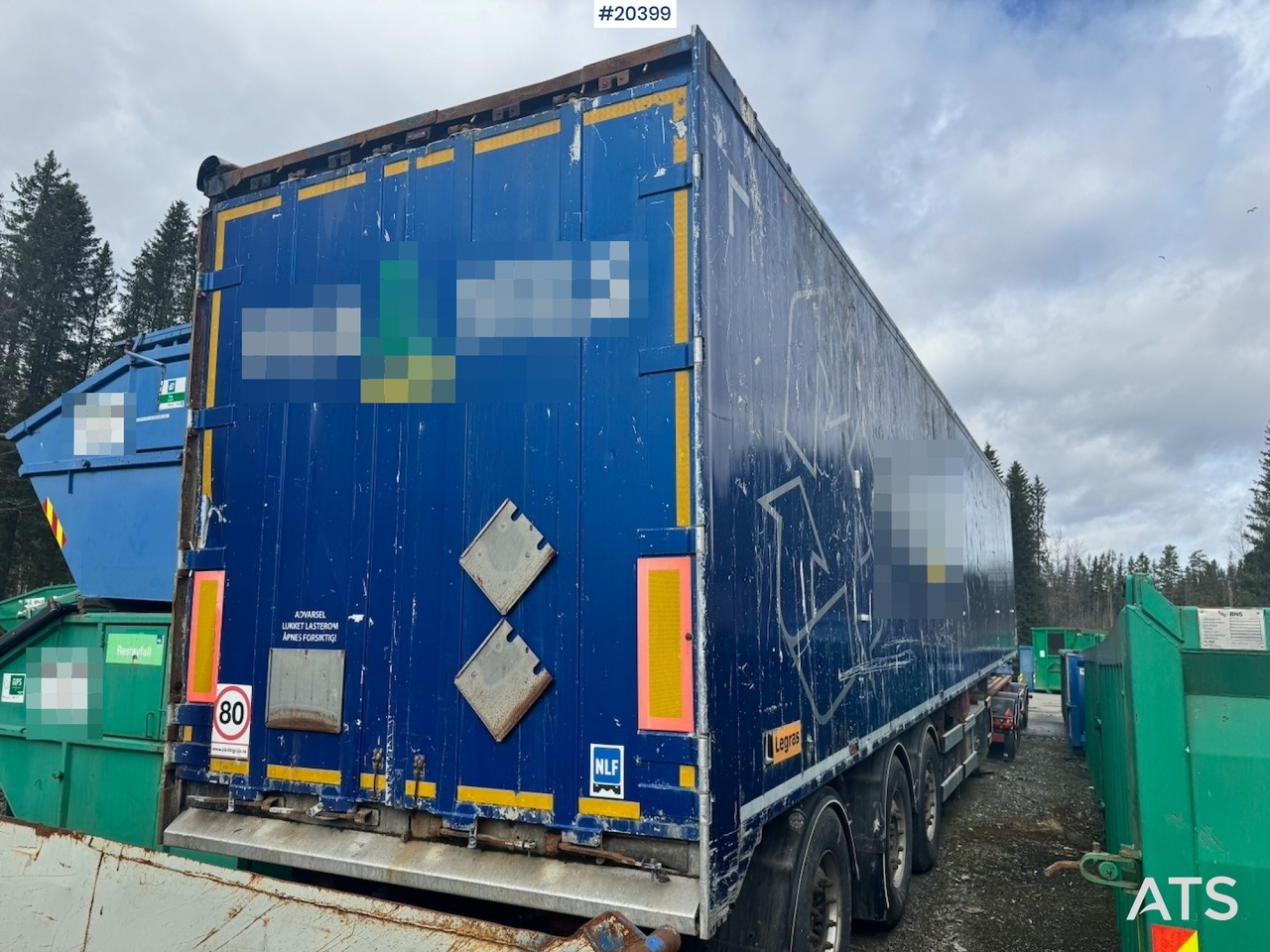 Legras Walking Floor - Semi-trailer dengan lantai berjalan: gambar 3 Legras Walking Floor - Semi-trailer dengan lantai berjalan: gambar 3