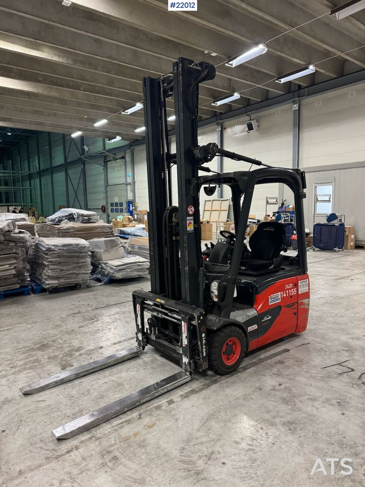 Linde E16C Motvekts truck. Sertifisert - Forklift listrik: gambar 2 Linde E16C Motvekts truck. Sertifisert - Forklift listrik: gambar 2