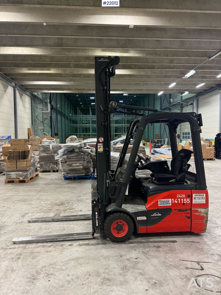 Linde E16C Motvekts truck. Sertifisert - Forklift listrik: gambar 1 Linde E16C Motvekts truck. Sertifisert - Forklift listrik: gambar 1