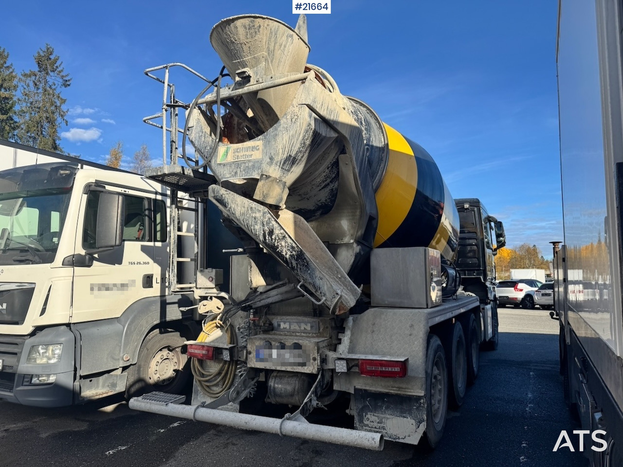 MAN MAN TGX Betongbil - Truk pengaduk beton: gambar 4 MAN MAN TGX Betongbil - Truk pengaduk beton: gambar 4