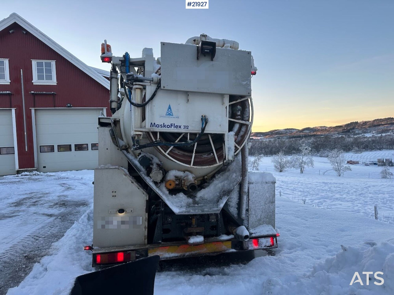 MAN TGA 26.430 6x2 sug-/spylebil m/ Maskoflex påbygg. SE VIDEO. - Truk vakum: gambar 5 MAN TGA 26.430 6x2 sug-/spylebil m/ Maskoflex påbygg. SE VIDEO. - Truk vakum: gambar 5