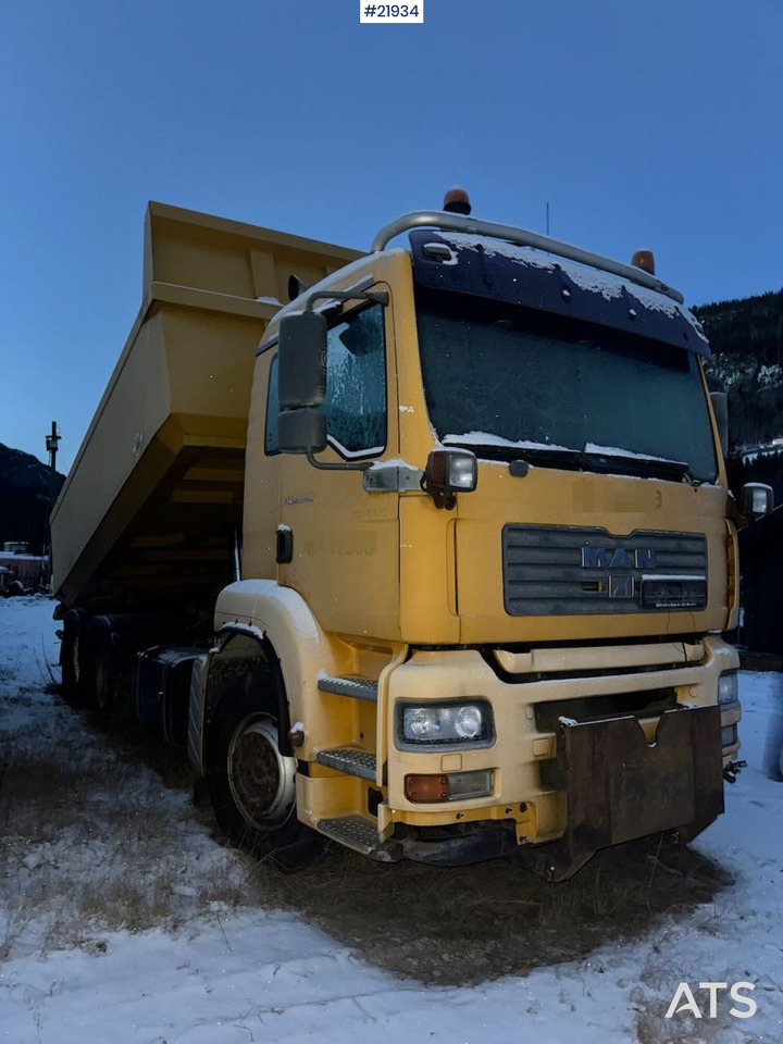 MAN TGA 28.410 6x2 Brøyterigget Tippbil. Rep objekt. - Truk jungkit: gambar 4 MAN TGA 28.410 6x2 Brøyterigget Tippbil. Rep objekt. - Truk jungkit: gambar 4