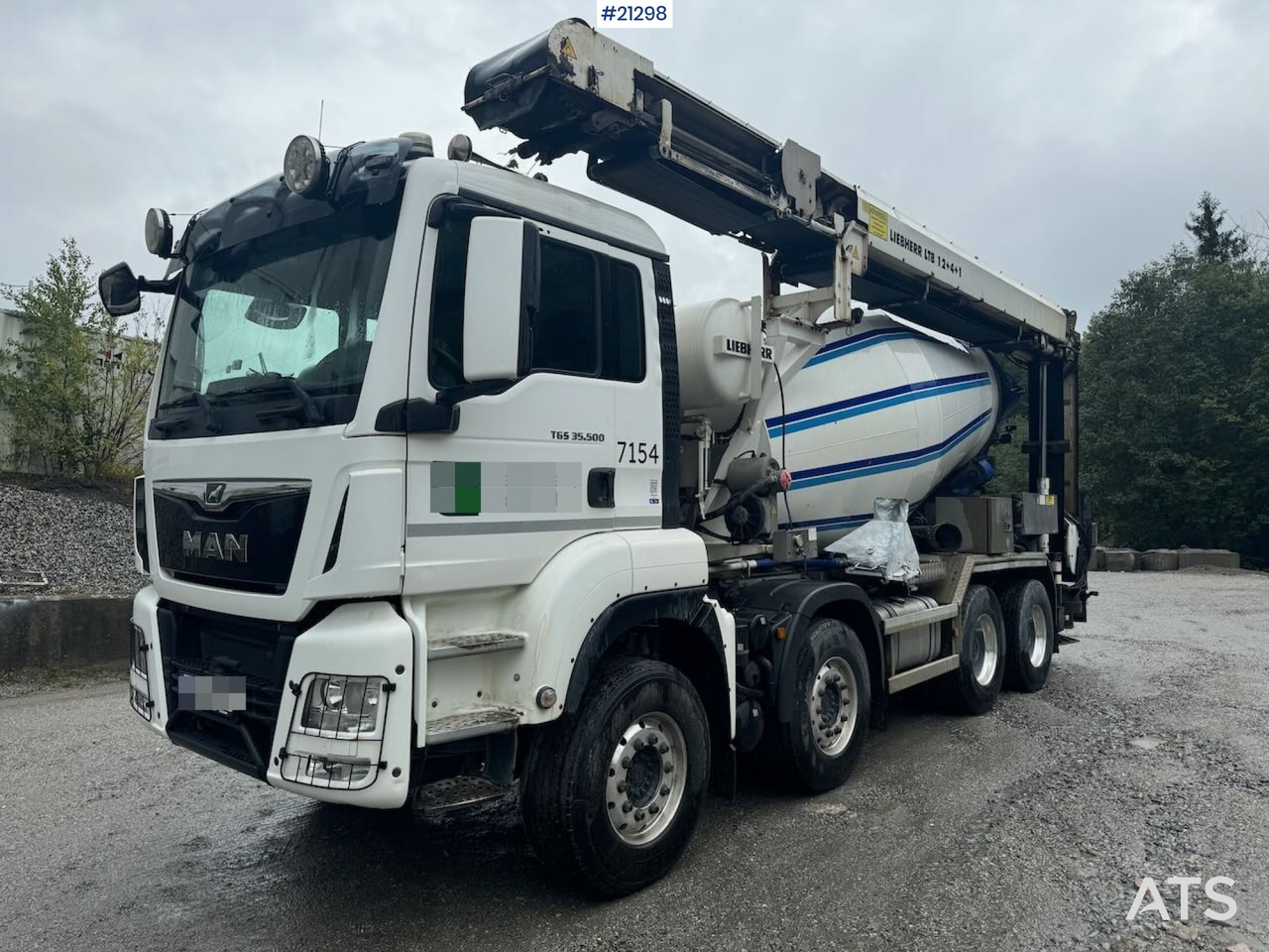 MAN TGS 35.500 - Truk pengaduk beton: gambar 2 MAN TGS 35.500 - Truk pengaduk beton: gambar 2