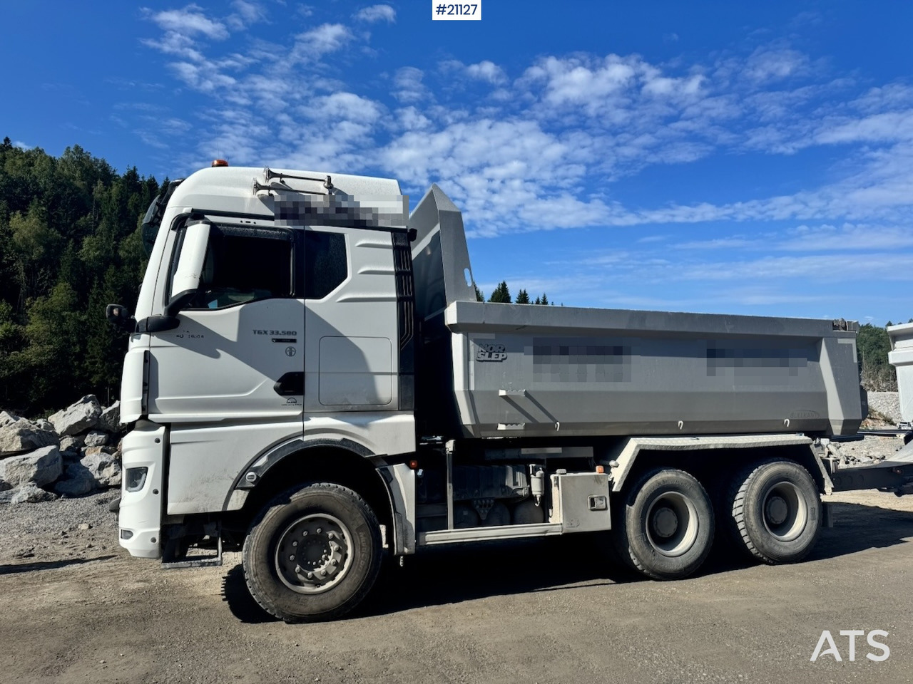 MAN TGX 33.580 - Truk jungkit: gambar 3 MAN TGX 33.580 - Truk jungkit: gambar 3