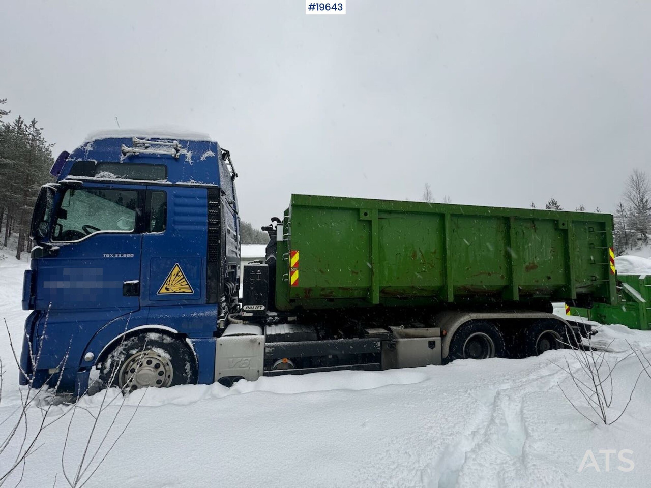 Hook lift MAN TGX 33.680 Krokbil med Palift Krok: gambar 8 Hook lift MAN TGX 33.680 Krokbil med Palift Krok: gambar 8