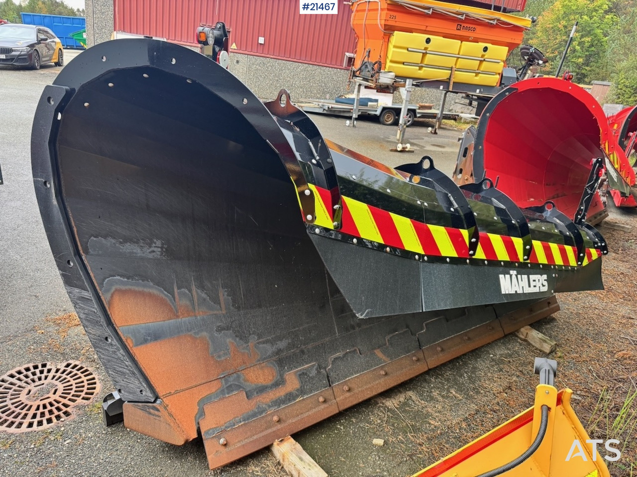 Mãhlers DPH3400 - Bajak salju: gambar 4 Mãhlers DPH3400 - Bajak salju: gambar 4