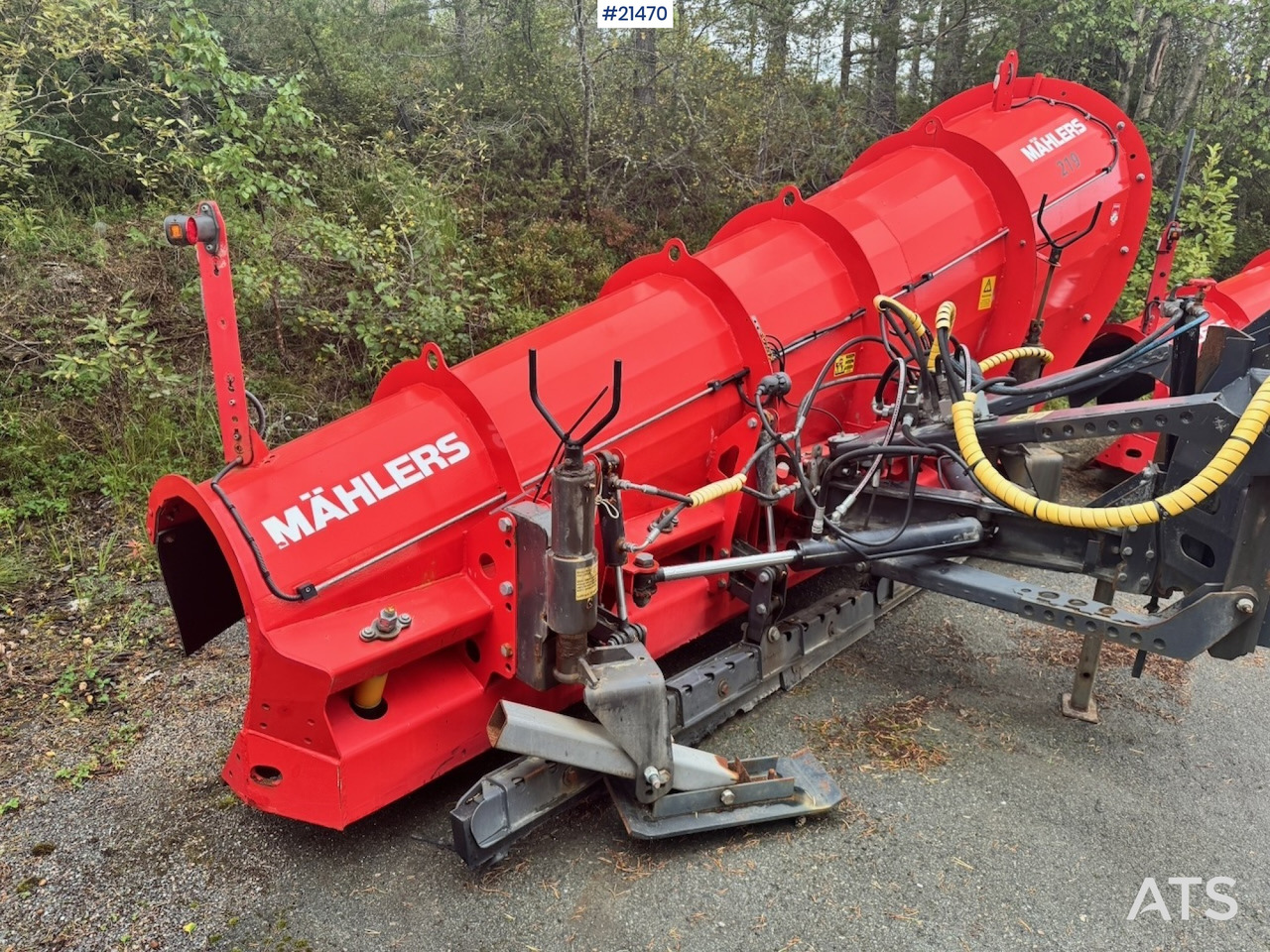 Mãhlers DPH3700 - Bajak salju: gambar 3 Mãhlers DPH3700 - Bajak salju: gambar 3