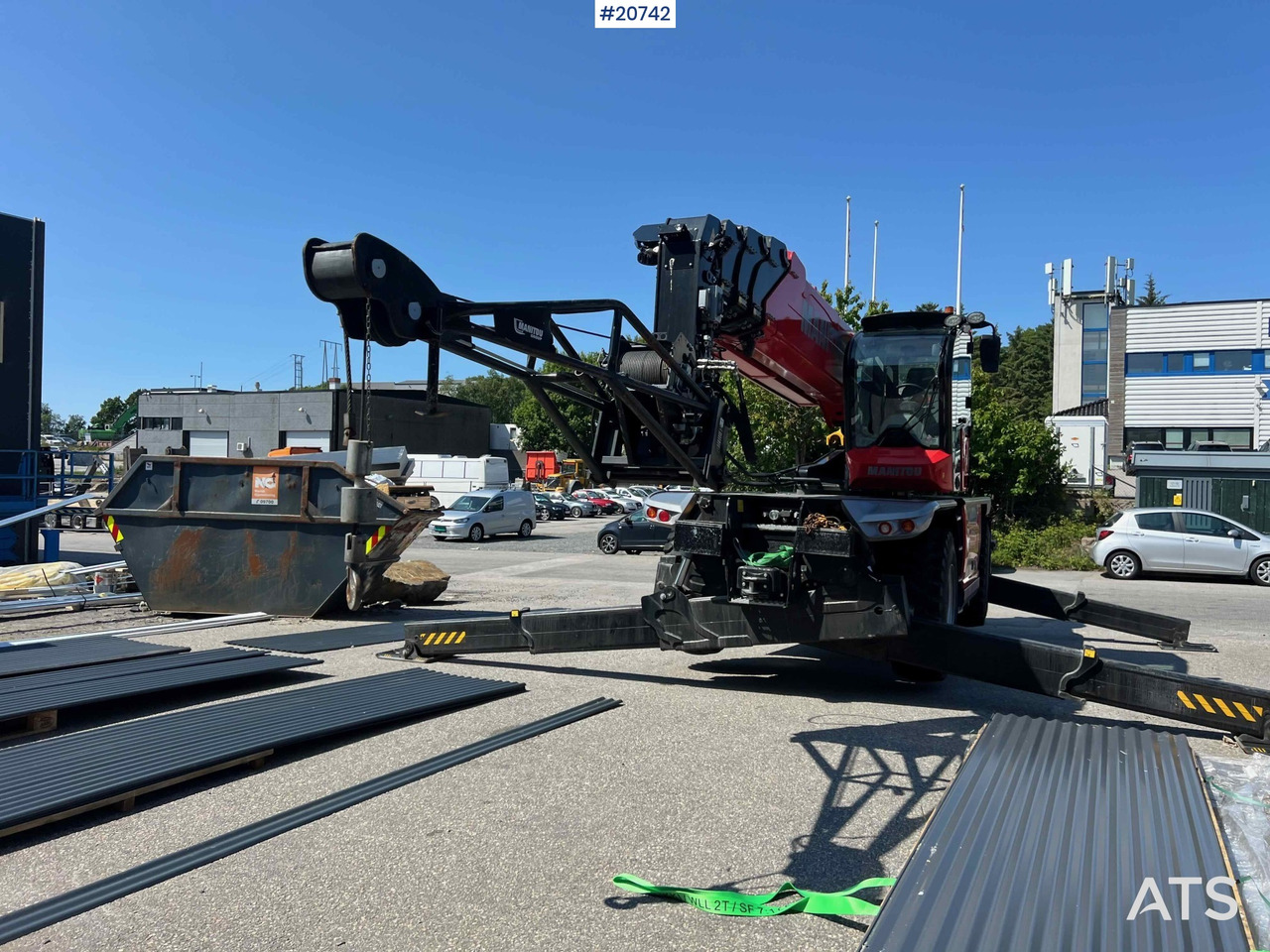 Manitou MRT 3570 - Telehandler: gambar 4 Manitou MRT 3570 - Telehandler: gambar 4