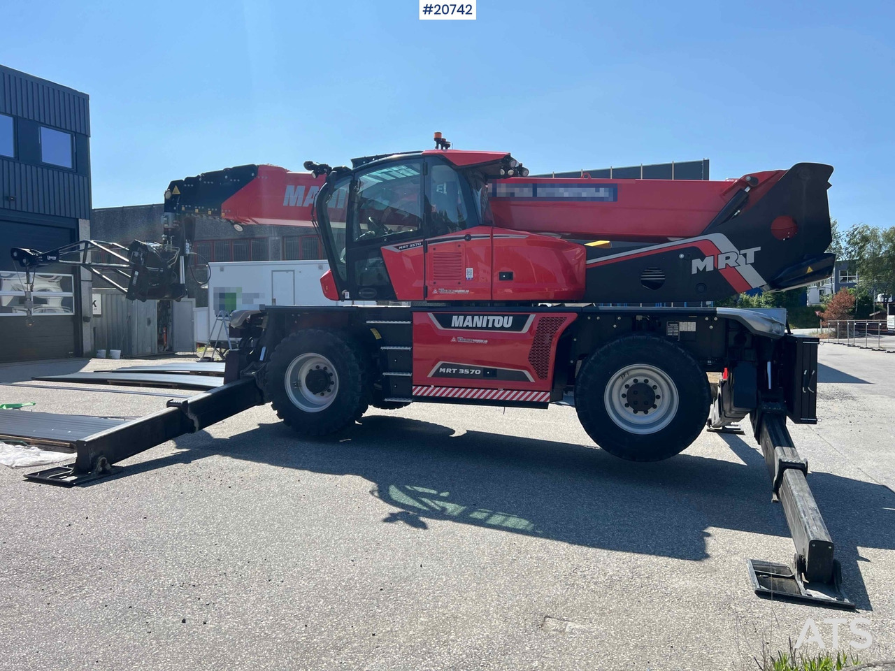 Manitou MRT 3570 - Telehandler: gambar 1 Manitou MRT 3570 - Telehandler: gambar 1