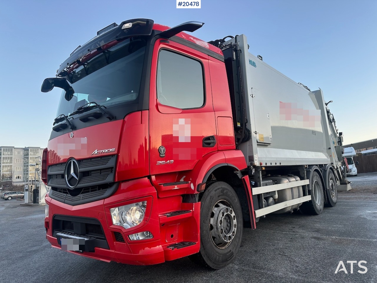 Mercedes 2021 - Truk sampah: gambar 1 Mercedes 2021 - Truk sampah: gambar 1