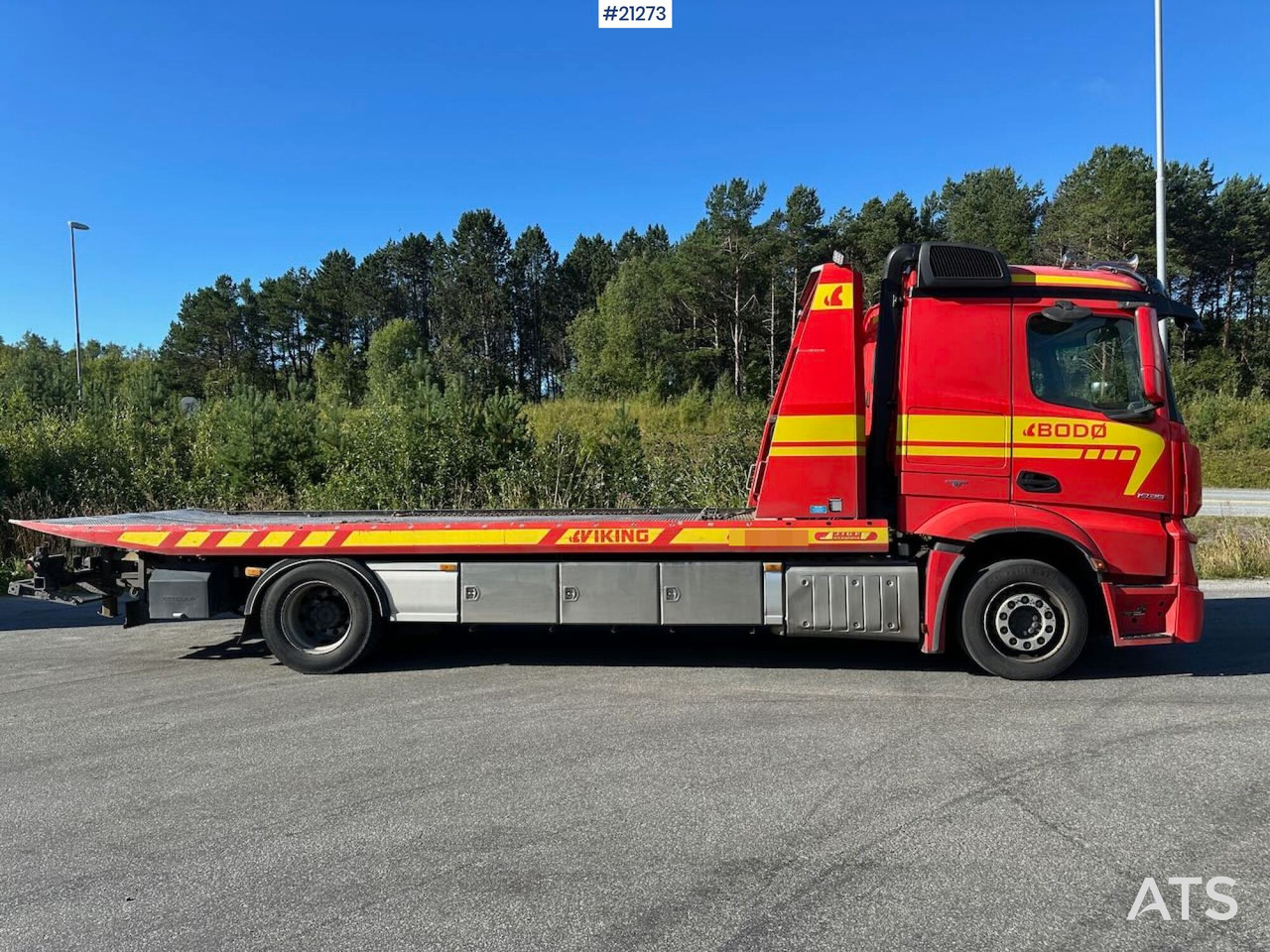 Mercedes ACTROS 1935 4x2 bergingsbil. Nyoverhalt styringsenhet. SE VIDEO - Mobil derek: gambar 3 Mercedes ACTROS 1935 4x2 bergingsbil. Nyoverhalt styringsenhet. SE VIDEO - Mobil derek: gambar 3