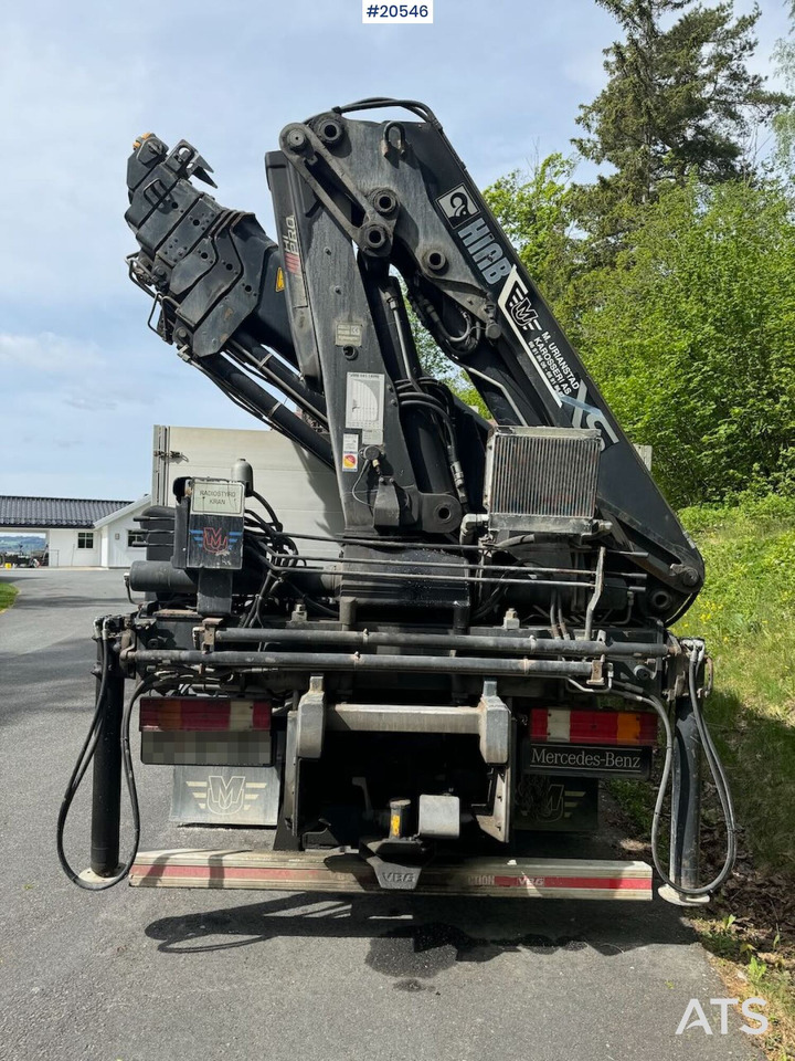 Mercedes Actros 2543 - Truk flatbed: gambar 4 Mercedes Actros 2543 - Truk flatbed: gambar 4