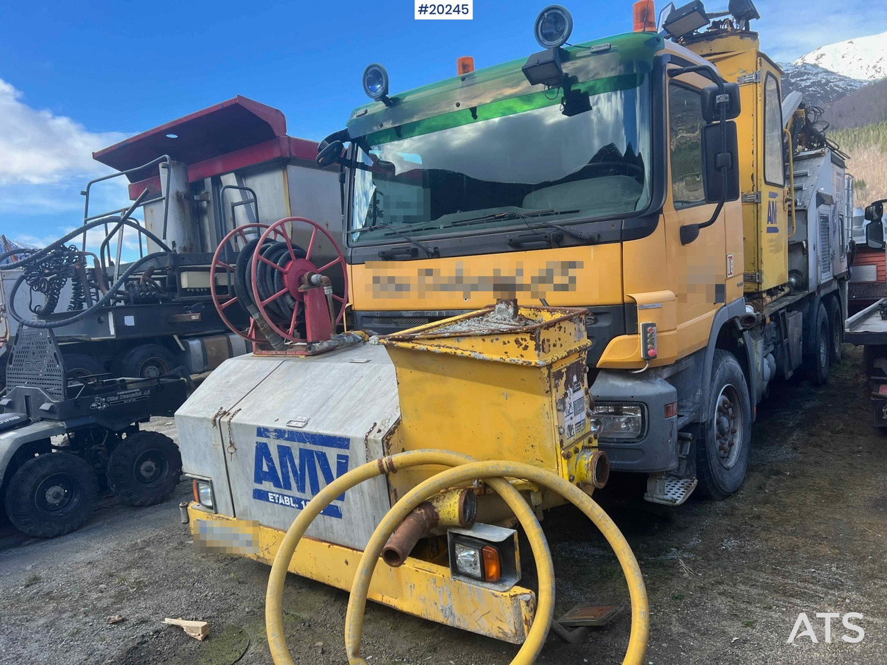 Mercedes Actros 2641 - Truk pompa beton: gambar 5 Mercedes Actros 2641 - Truk pompa beton: gambar 5