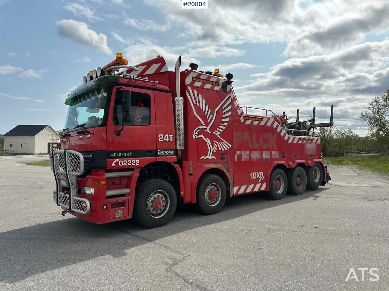 Mercedes Actros 4448 - Mobil derek: gambar 2 Mercedes Actros 4448 - Mobil derek: gambar 2