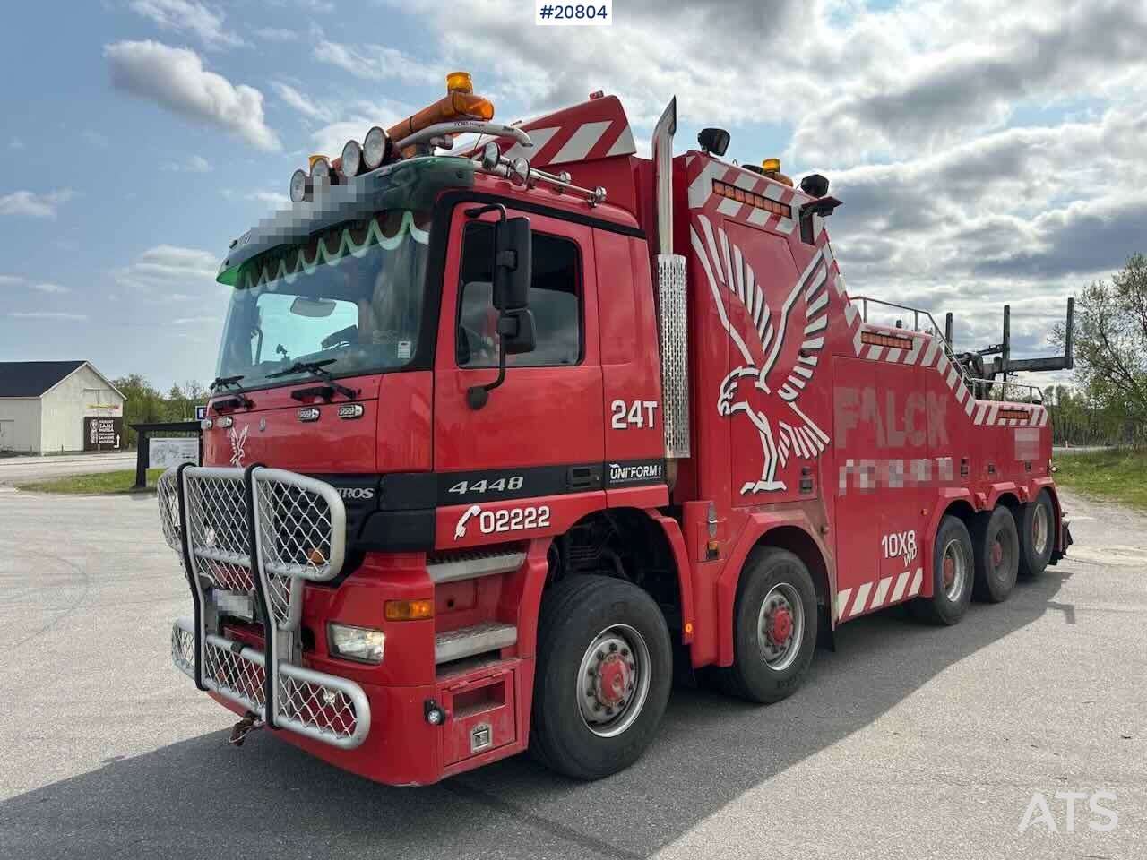 Mercedes Actros 4448 - Mobil derek: gambar 3 Mercedes Actros 4448 - Mobil derek: gambar 3