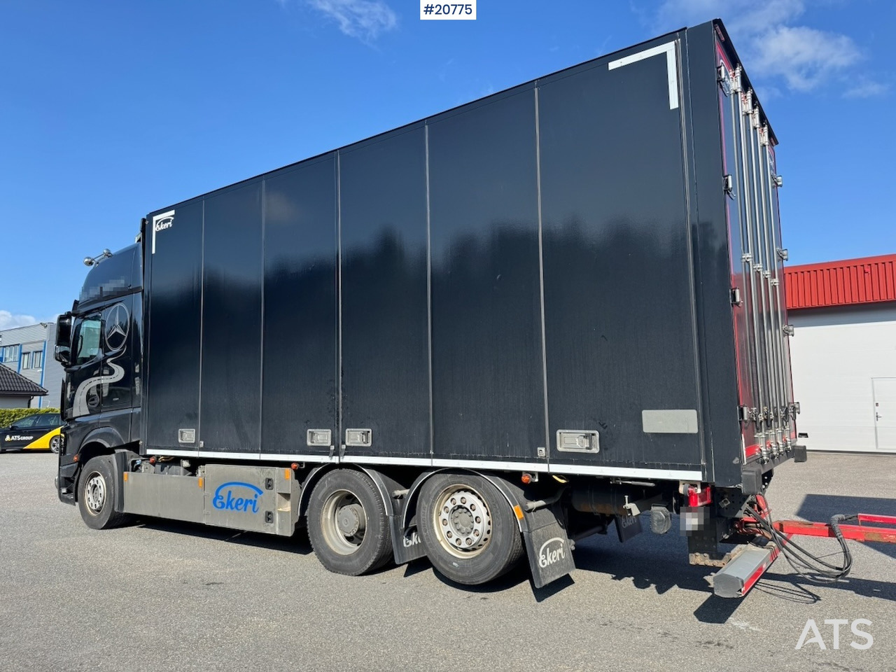 Mercedes Actros - Truk box: gambar 4 Mercedes Actros - Truk box: gambar 4