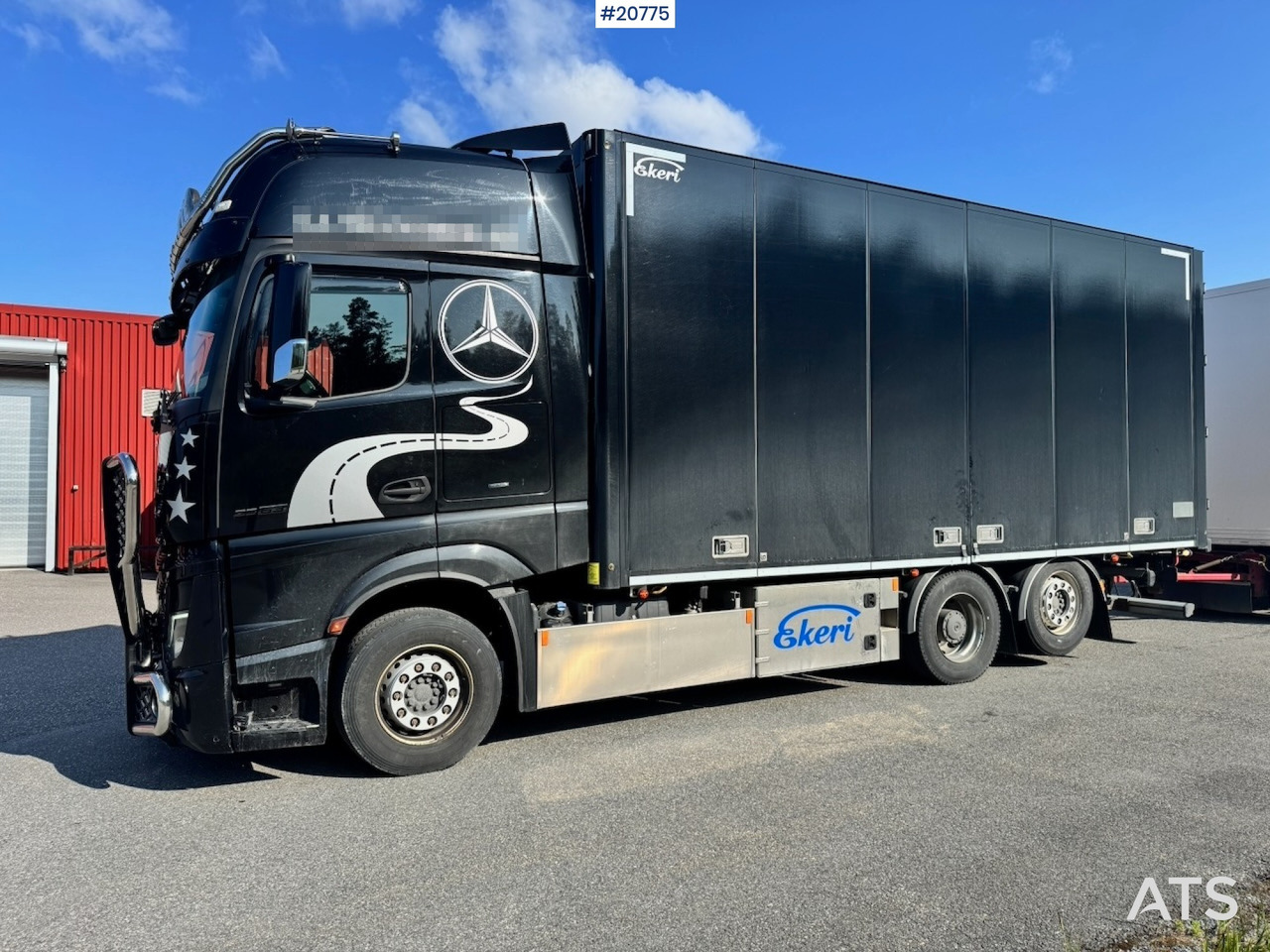 Mercedes Actros - Truk box: gambar 3 Mercedes Actros - Truk box: gambar 3