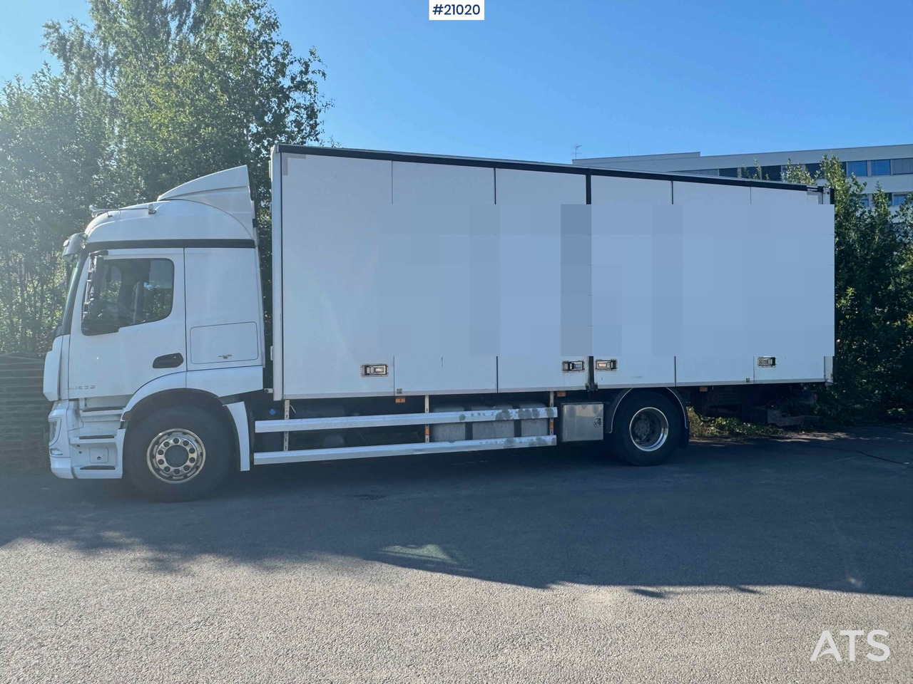 Mercedes Actros - Truk box: gambar 3 Mercedes Actros - Truk box: gambar 3