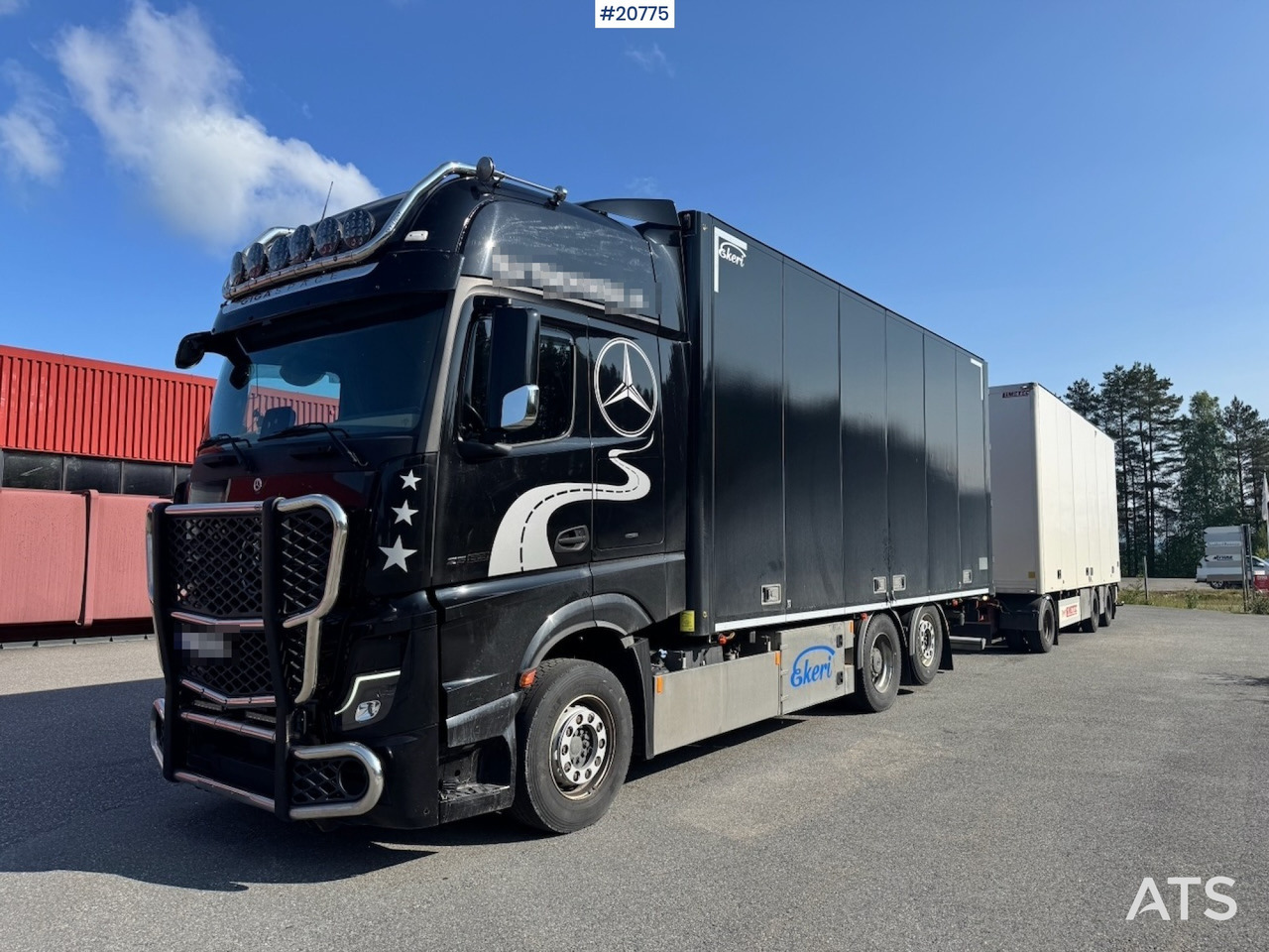 Mercedes Actros - Truk box: gambar 1 Mercedes Actros - Truk box: gambar 1
