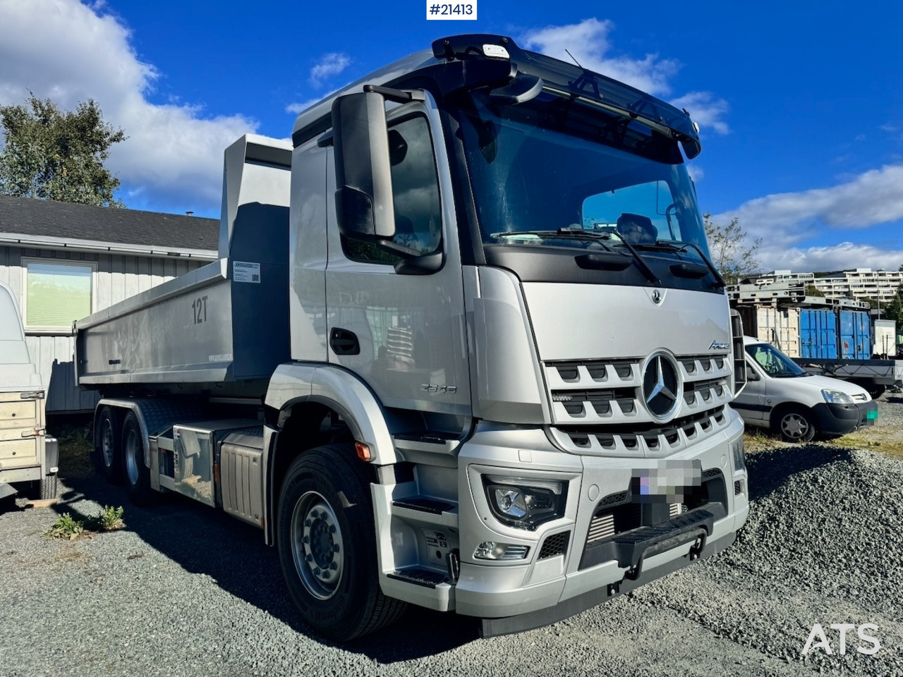 Mercedes Arocs 2543 - Hook lift: gambar 1 Mercedes Arocs 2543 - Hook lift: gambar 1