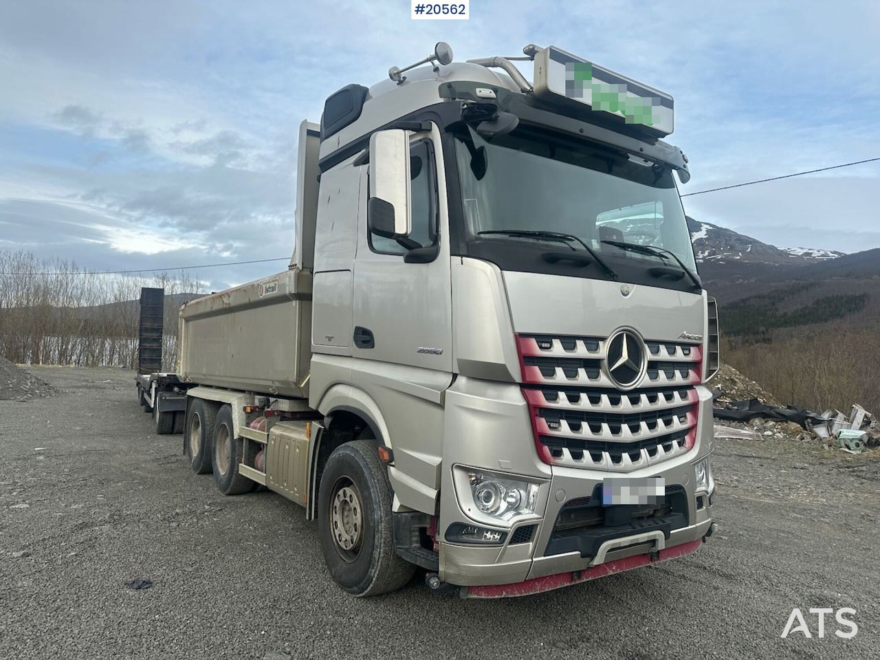 Mercedes Arocs 2658 - Truk jungkit: gambar 2 Mercedes Arocs 2658 - Truk jungkit: gambar 2
