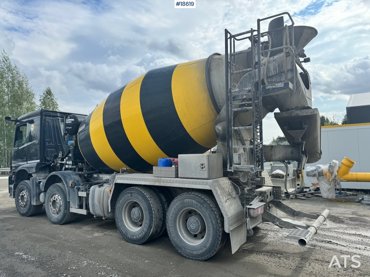 Mercedes Arocs 3246 - Truk pengaduk beton: gambar 3 Mercedes Arocs 3246 - Truk pengaduk beton: gambar 3